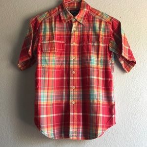 Polo Ralph Lauren Cotton Short -Sleeve Shirt Boys size S(8)